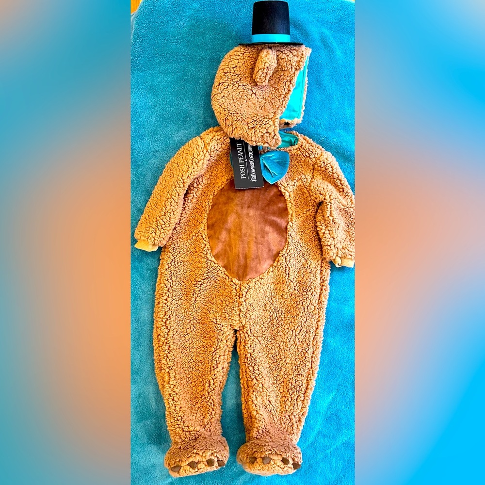 Posh Peanut HalloweenCostume.com Archie Bear Costume 12M-18M Halloween Baby